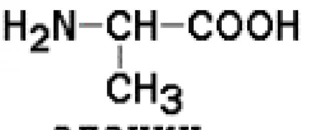 Определение электрического заряда аминокислоты по кривой титрования. Неполярные (гидрофобные) аминокислоты Гидрофобные неполярные аминокислоты